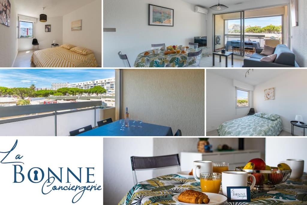 Le Nautilus Proche Plage Clim Parking Prive Wifi Proche Montpellier Carnon-Plage Eksteriør billede